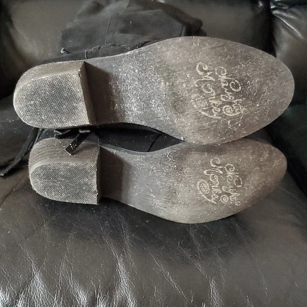 Naughty Monkey Black Suede Boots - Picture 3 of 5